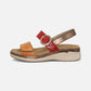 Azores Sandal Ruby Multi