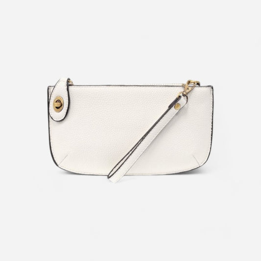 Mini Crossbody Wristlet Clutch Black
