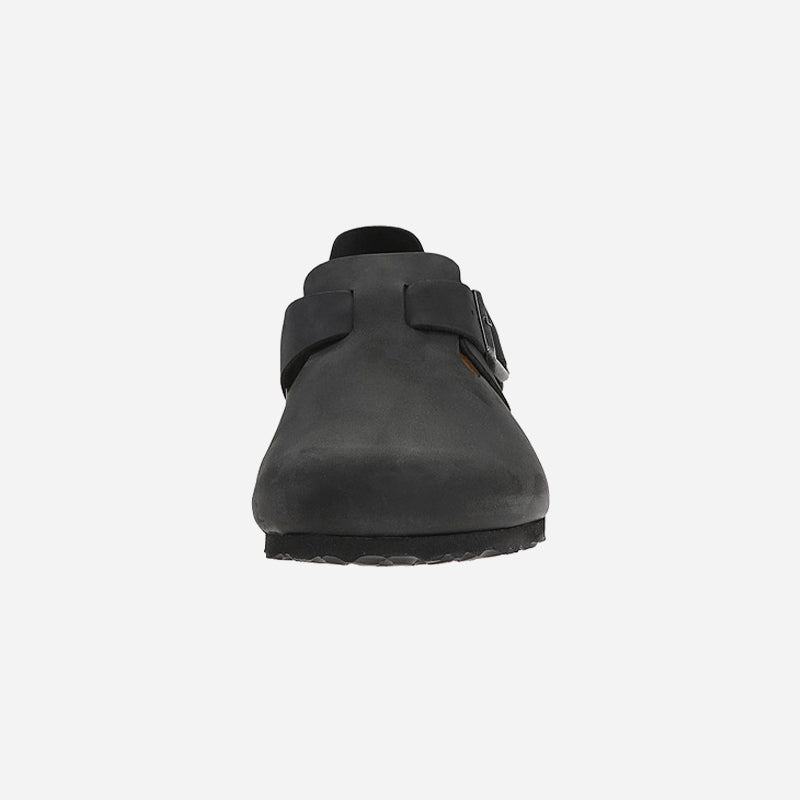 London Black Oiled Leather Regular