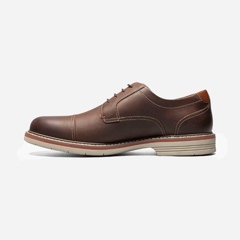Men's Norwalk Cap Toe Oxford Brown