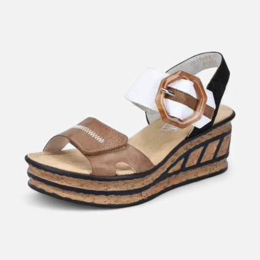 Rose 76 Leinen/Weiss/Schwarz