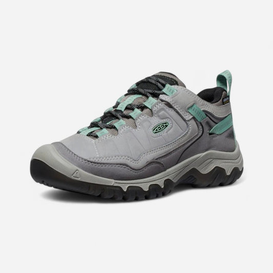 Men's  Targhee IV Low Waterproof Alloy/Granite Green