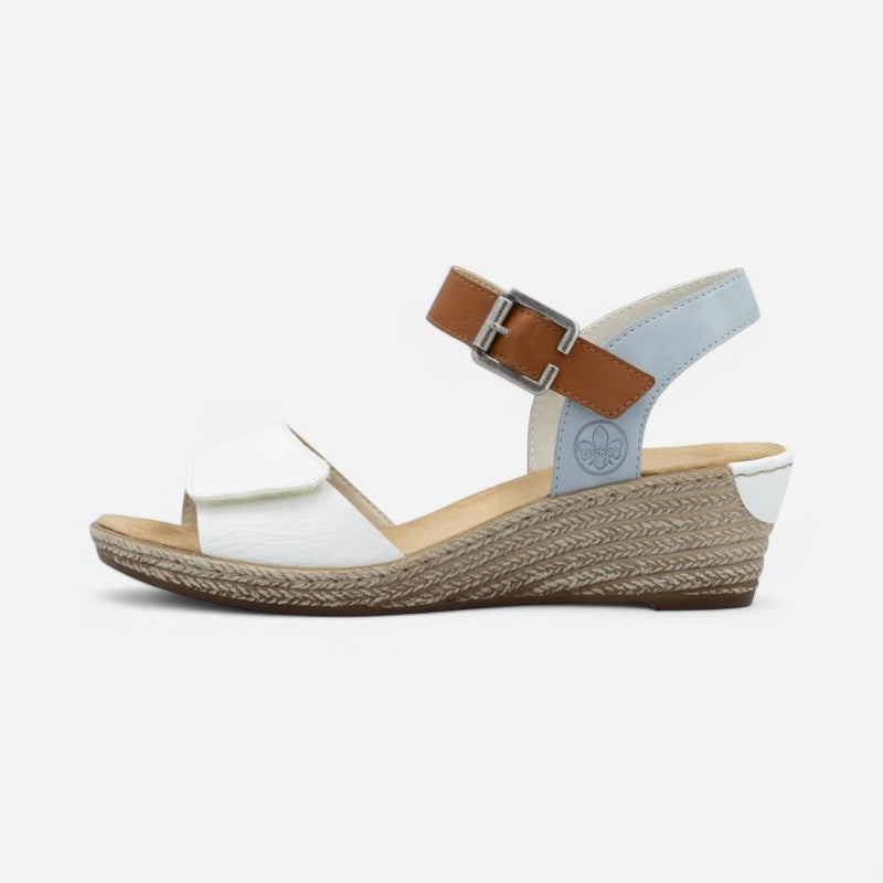 Fanni 60 White/Tan/Sky