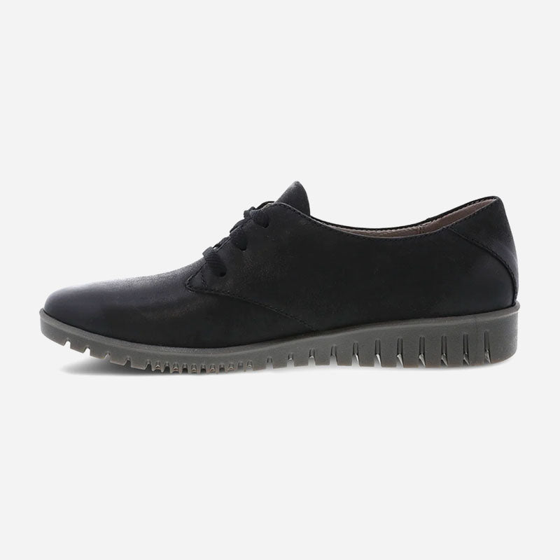 Libbie Black Burnished Calf