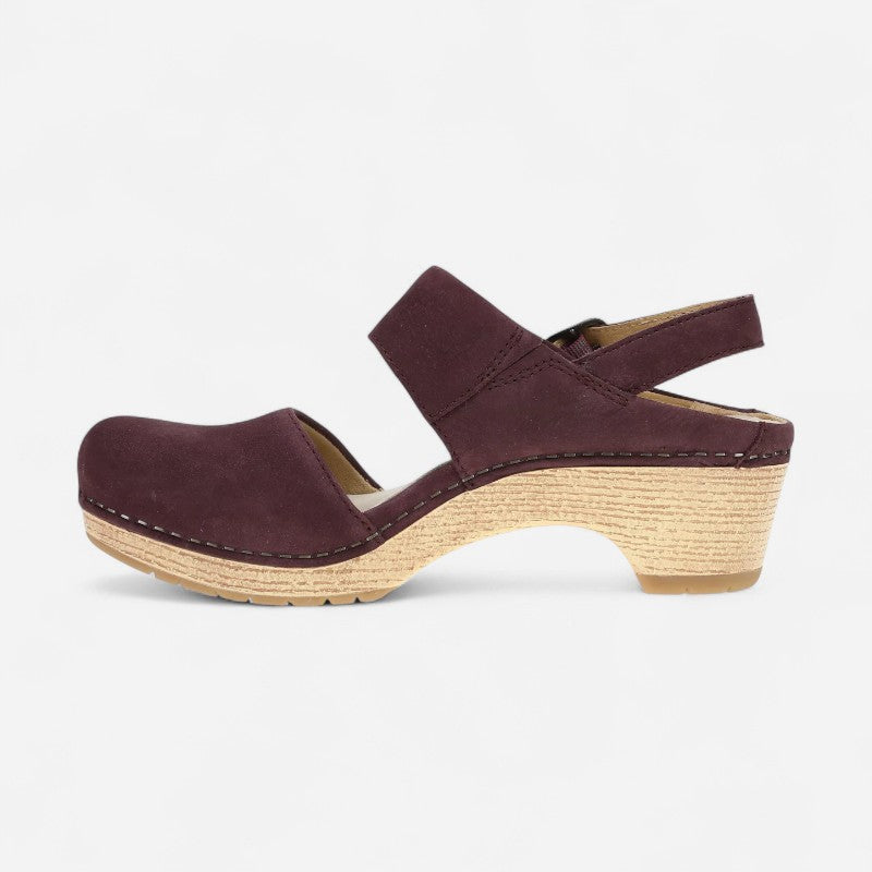 Lucia Fig Milled Nubuck