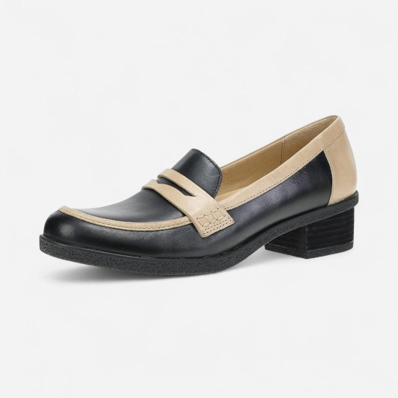 Danica Black/Dune Waterproof Burnished