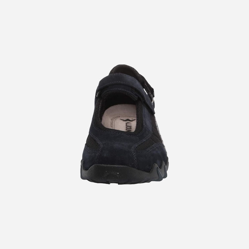 Niro Mary Jane Black Seamed Felt