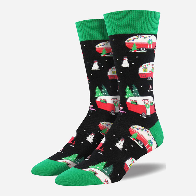 Christmas Campers Black