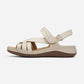 Cecily Strap Cream Leather