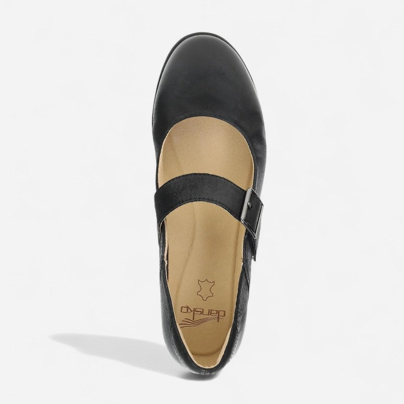 Collette Burnished Nubuck Black