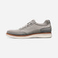 Men s Launch Knt Elastic Lace Slip On Grey