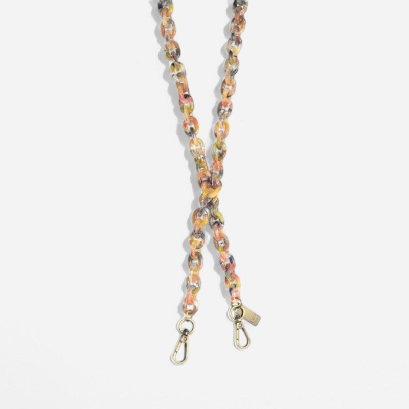 42 Lucite Cable Chain Strap Multi"
