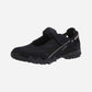 Niro Mary Jane Black Seamed Felt