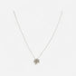16 Maple Leaf Necklace Silver"