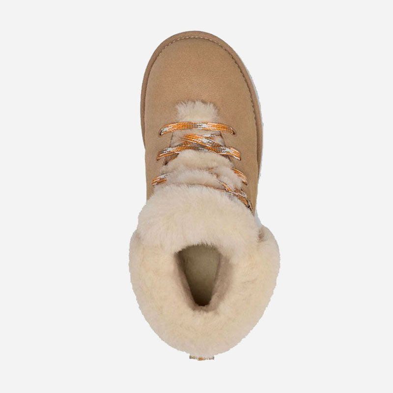 Classic Mini Alpine Lace Fashion Boot Sand