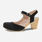 Taytum Black Milled Nubuck