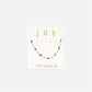 Bar Beads Necklace Blue