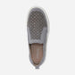 Kimmie Perf Slate Suede