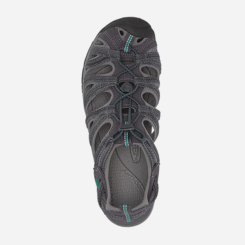 Women's Whisper Grey/Peacock Green