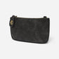 Lux Crossbody Wristlet Clutch Chestnut